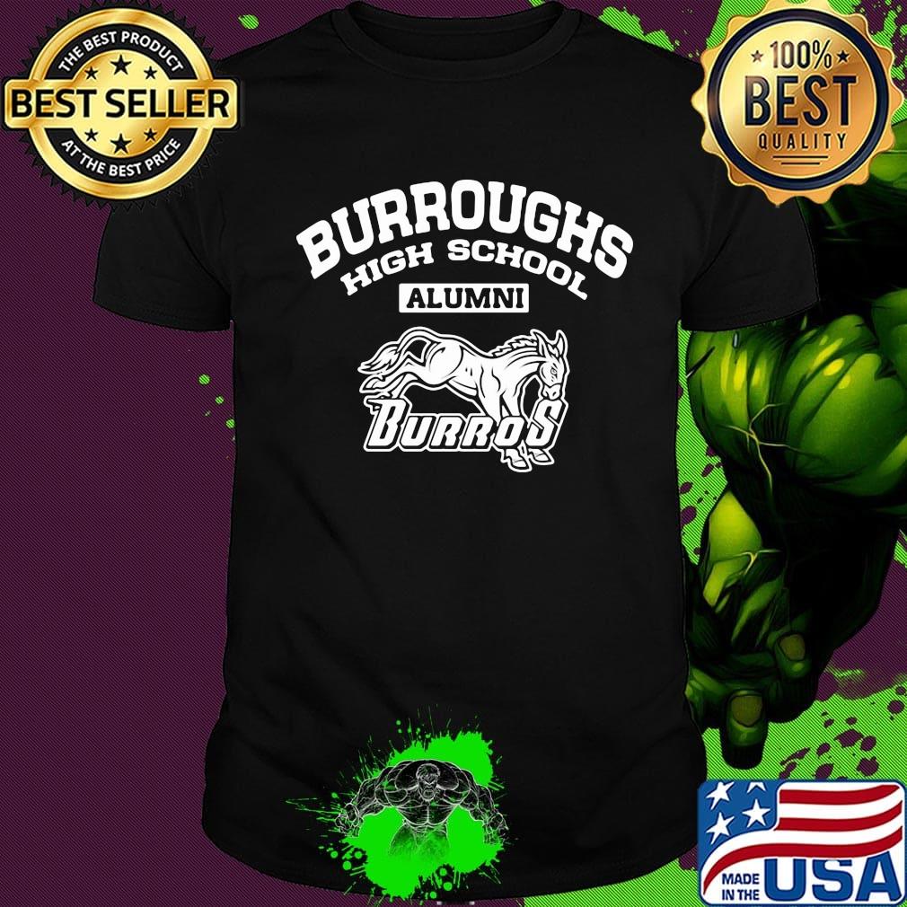 Burroughs high school alumni burros shirt