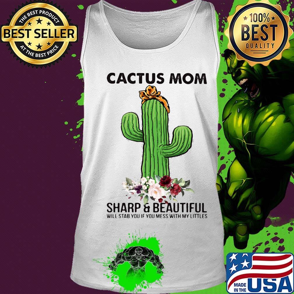 Cactus mom sharp and beautiful turban flower s Tank top Cactus mom sharp and beautiful turban flower s Tank top