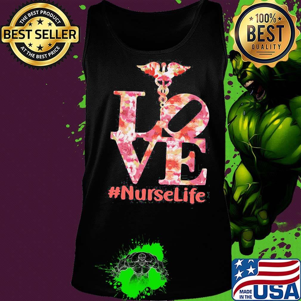 Caduceus flower love nurse life s Tank top Caduceus flower love nurse life s Tank top