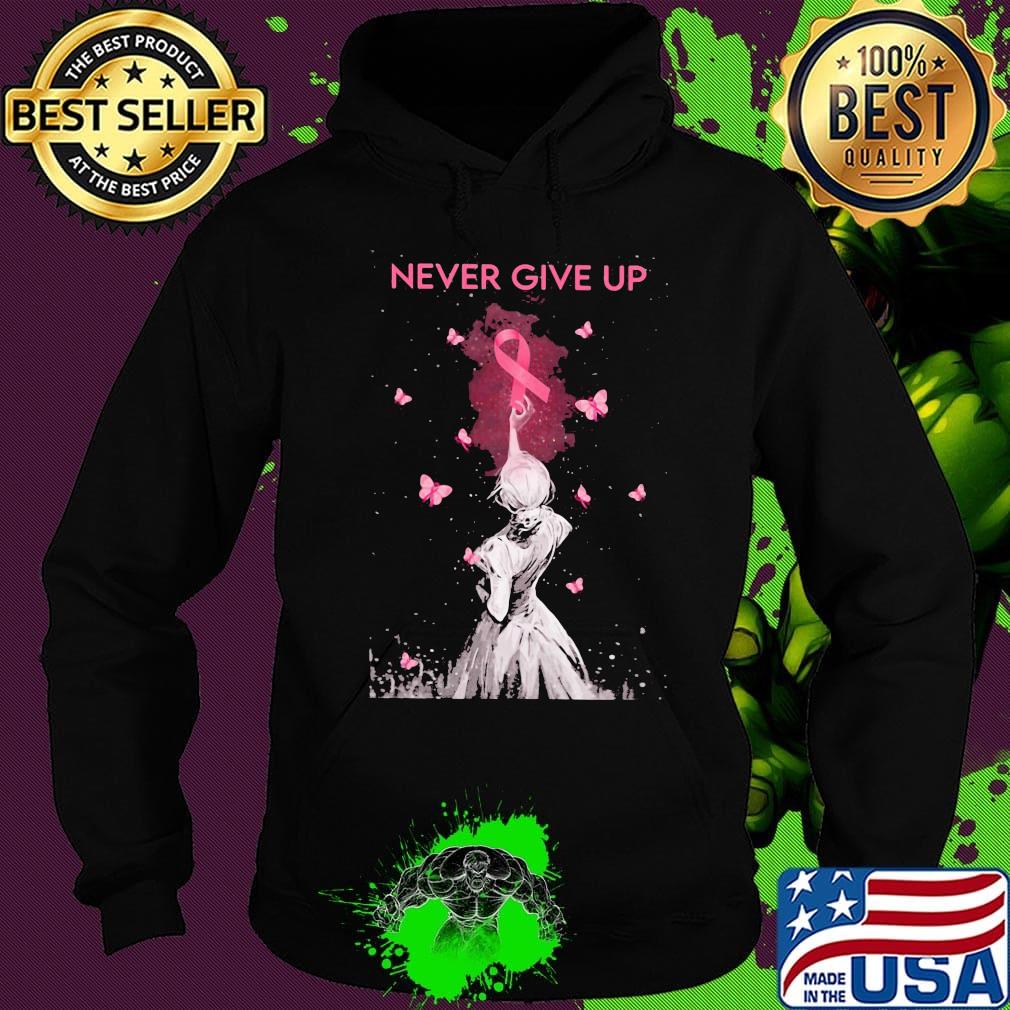 Cancer butterflys never give up s Hoodie Cancer butterflys never give up s Hoodie