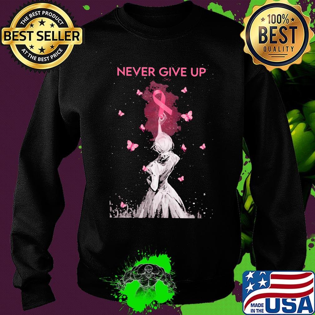 Cancer butterflys never give up s Sweater Cancer butterflys never give up s Sweater