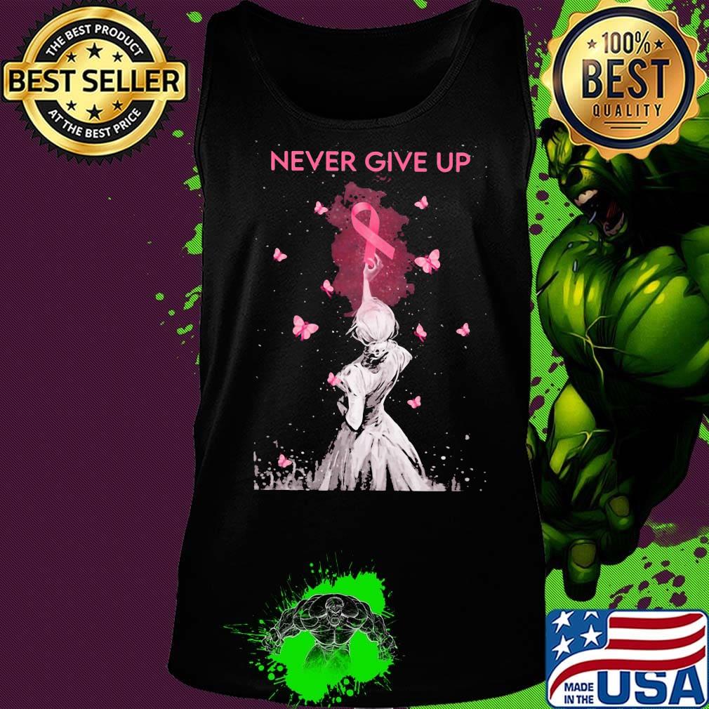 Cancer butterflys never give up s Tank top Cancer butterflys never give up s Tank top