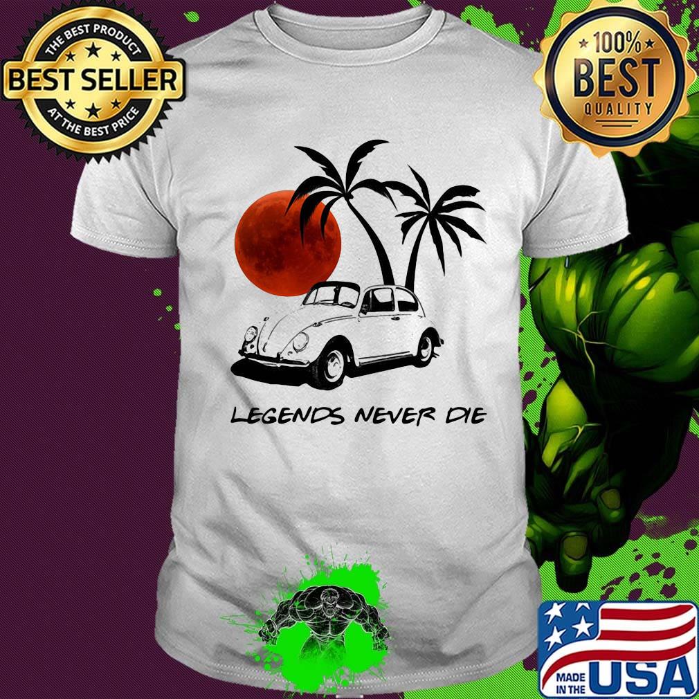 Car legends never die sunset shirt