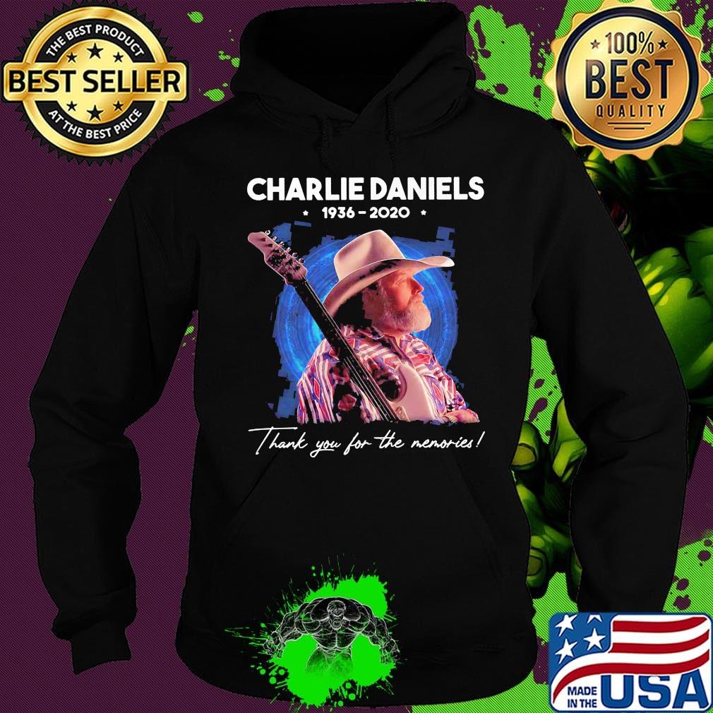 Charlie daniels 1936 2020 thank you for the memories stars s Hoodie Charlie daniels 1936 2020 thank you for the memories stars s Hoodie