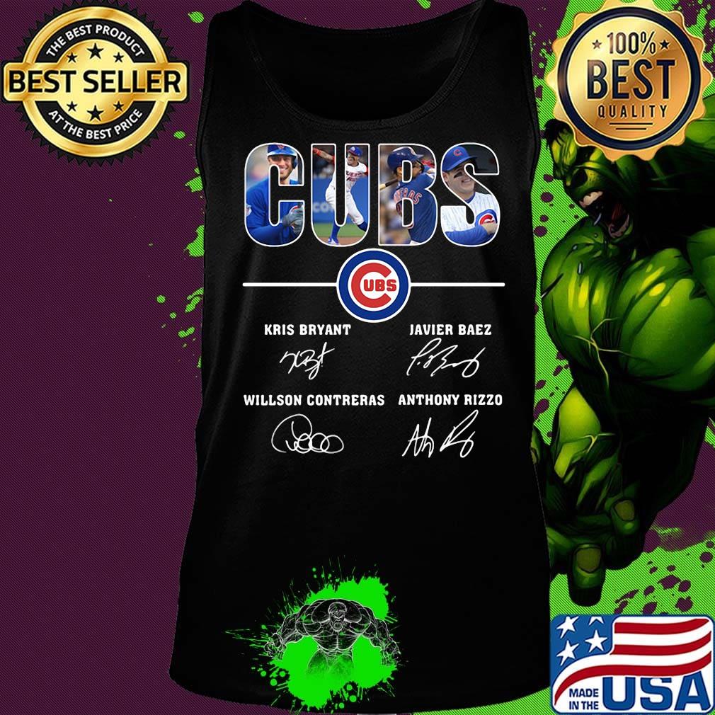 Chicago cubs baseball team players signatures s Tank top Chicago cubs baseball team players signatures s Tank top