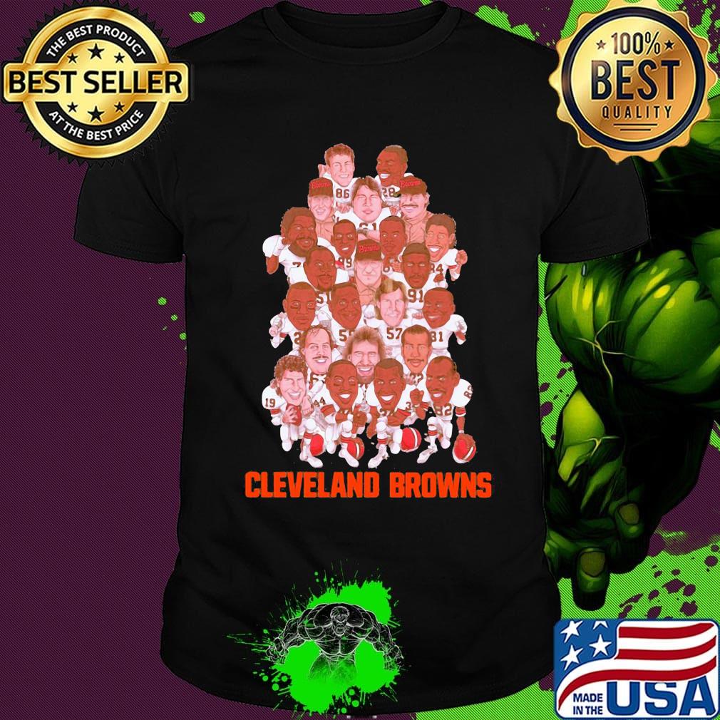 Cleveland browns football team shirt