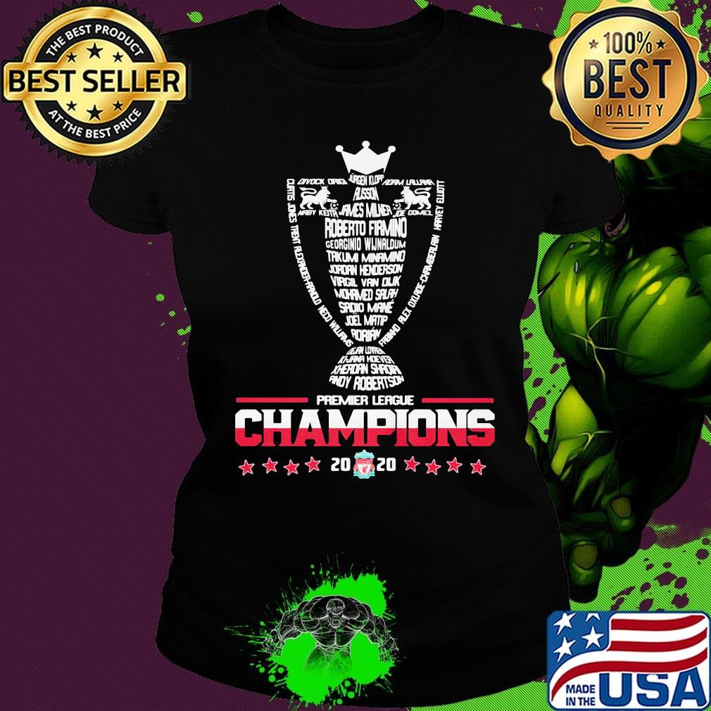 Cup premier league champions 2020 liverpool fc stars s Ladies tee Cup premier league champions 2020 liverpool fc stars s Ladies tee