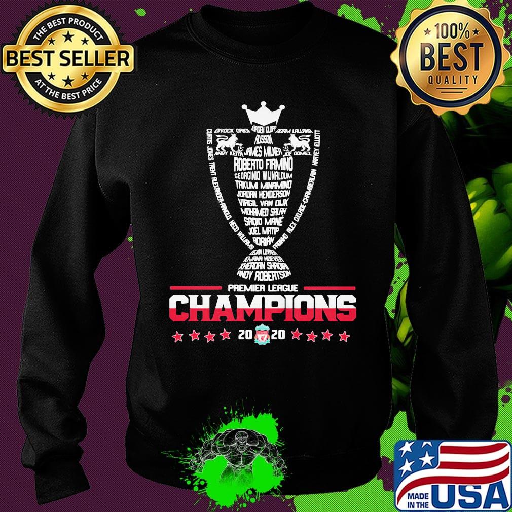 Cup premier league champions 2020 liverpool fc stars s Sweater Cup premier league champions 2020 liverpool fc stars s Sweater