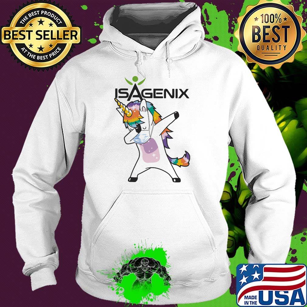 Dabbing unicorn mask isagenix logo coronavirus s Hoodie Dabbing unicorn mask isagenix logo coronavirus s Hoodie