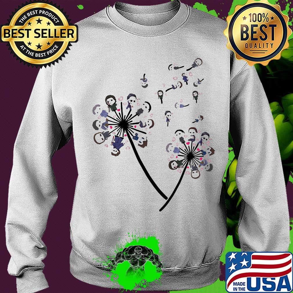 Dandelion flower halloween michael myers s Sweater Dandelion flower halloween michael myers s Sweater