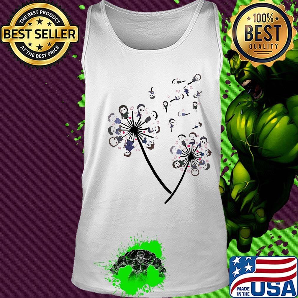 Dandelion flower halloween michael myers s Tank top Dandelion flower halloween michael myers s Tank top