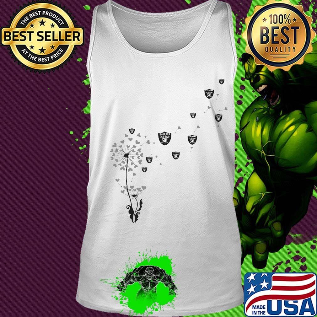 Dandelion flower los angeles raiders football logo hearts s Tank top Dandelion flower los angeles raiders football logo hearts s Tank top