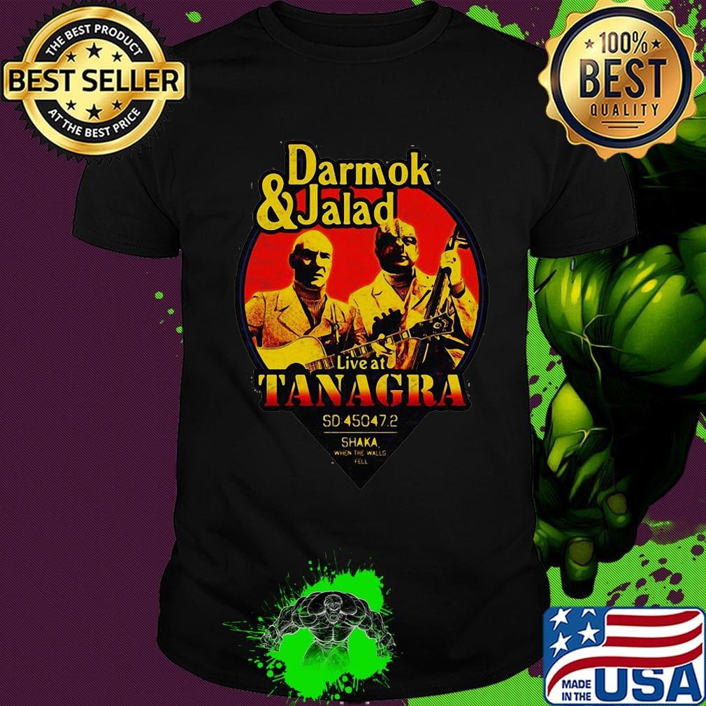 Darmok and jalad live at tanagra heart guitar shirt