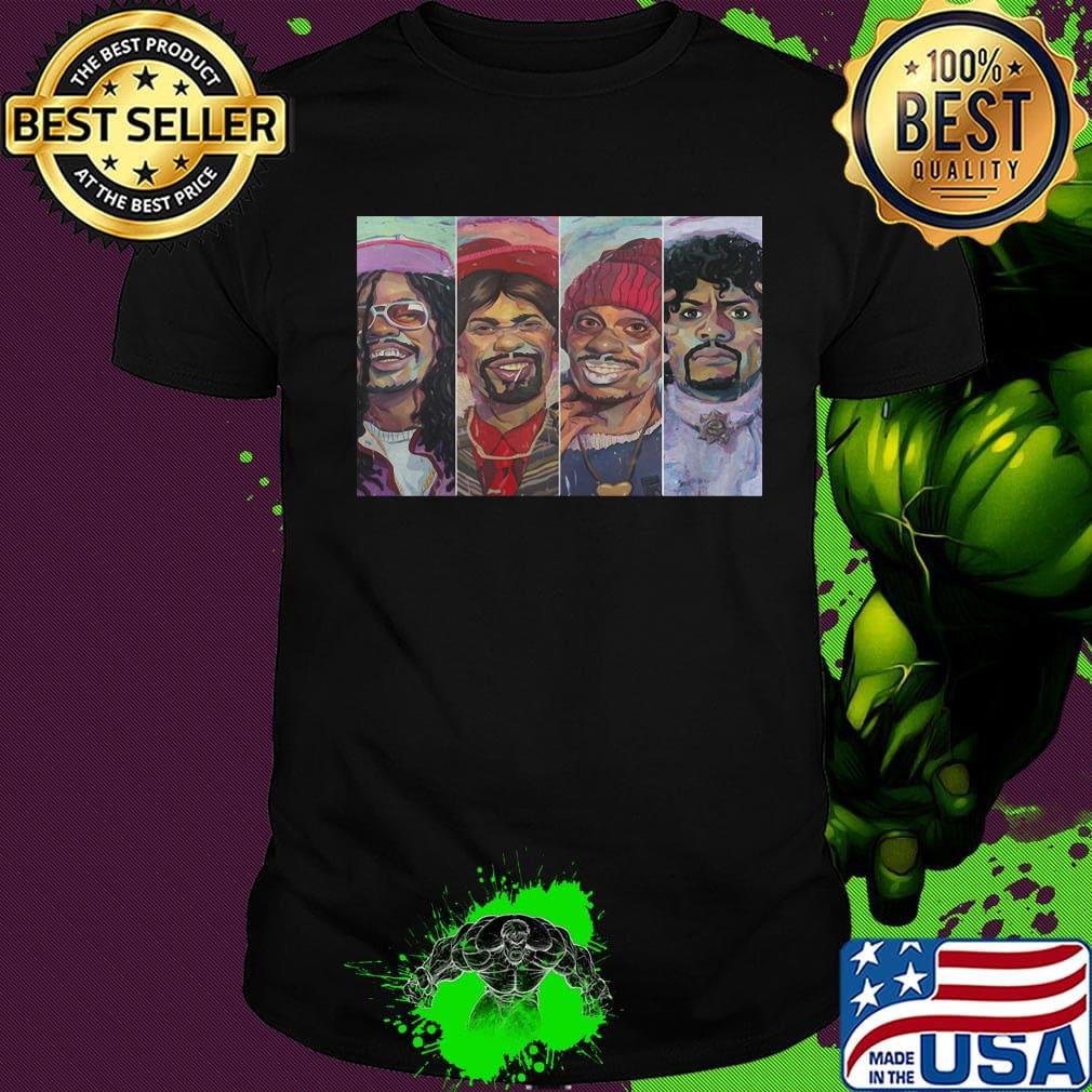 Dave chappelle painting characters art shirt