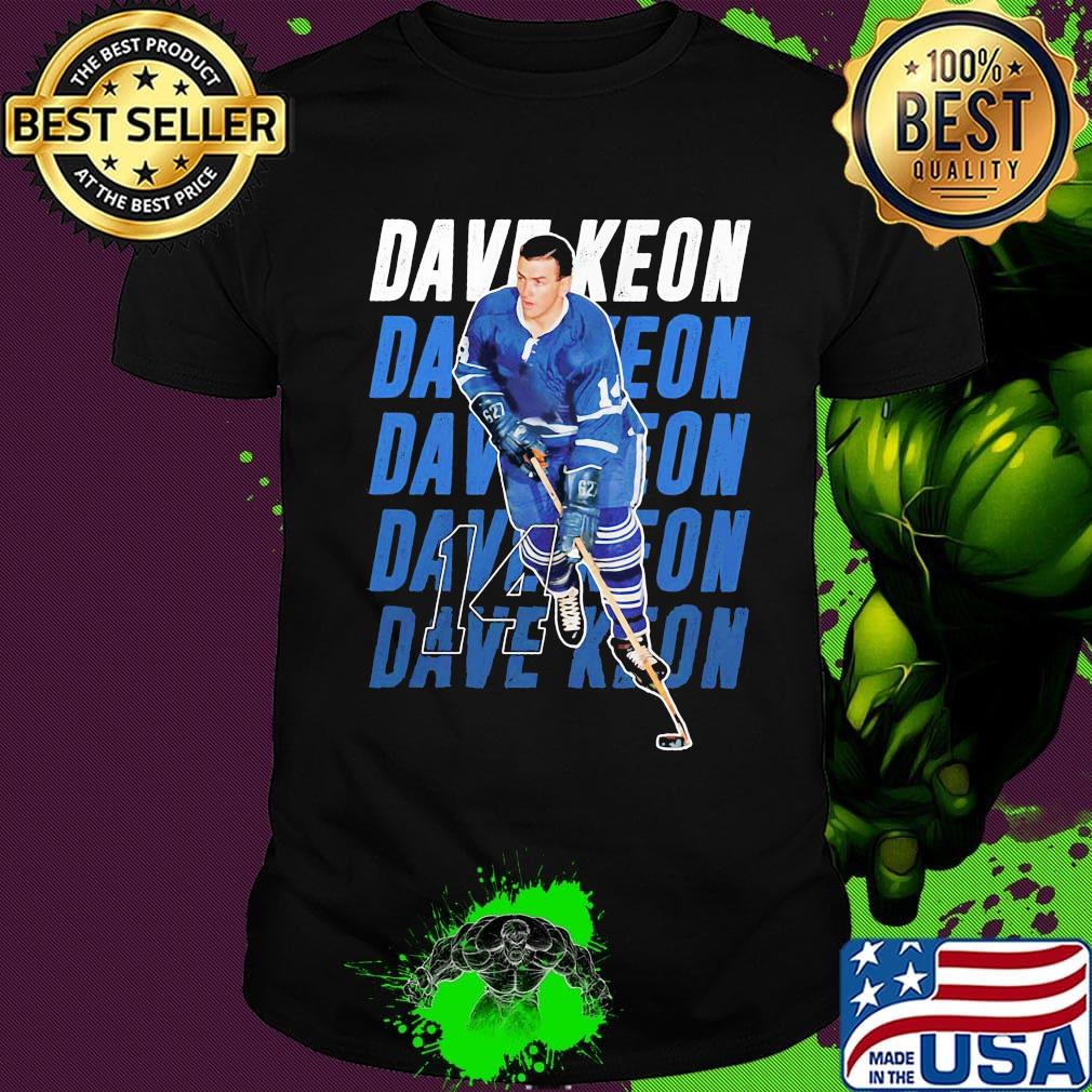 Dave keon 14 cheap toronto maple leafs hockey shirt