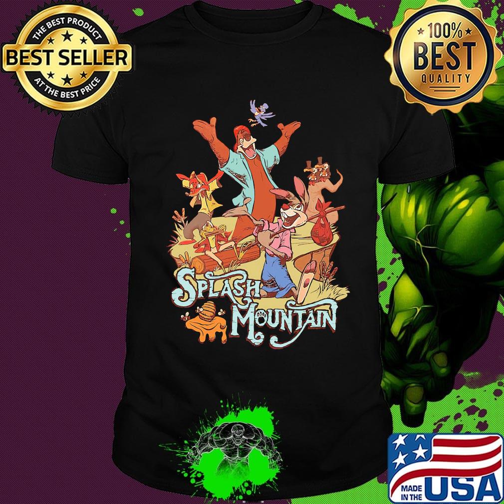 Disney adult splash mountain shirt