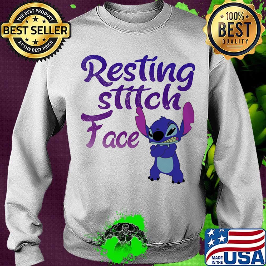 Disney resting stitch face s Sweater Disney resting stitch face s Sweater