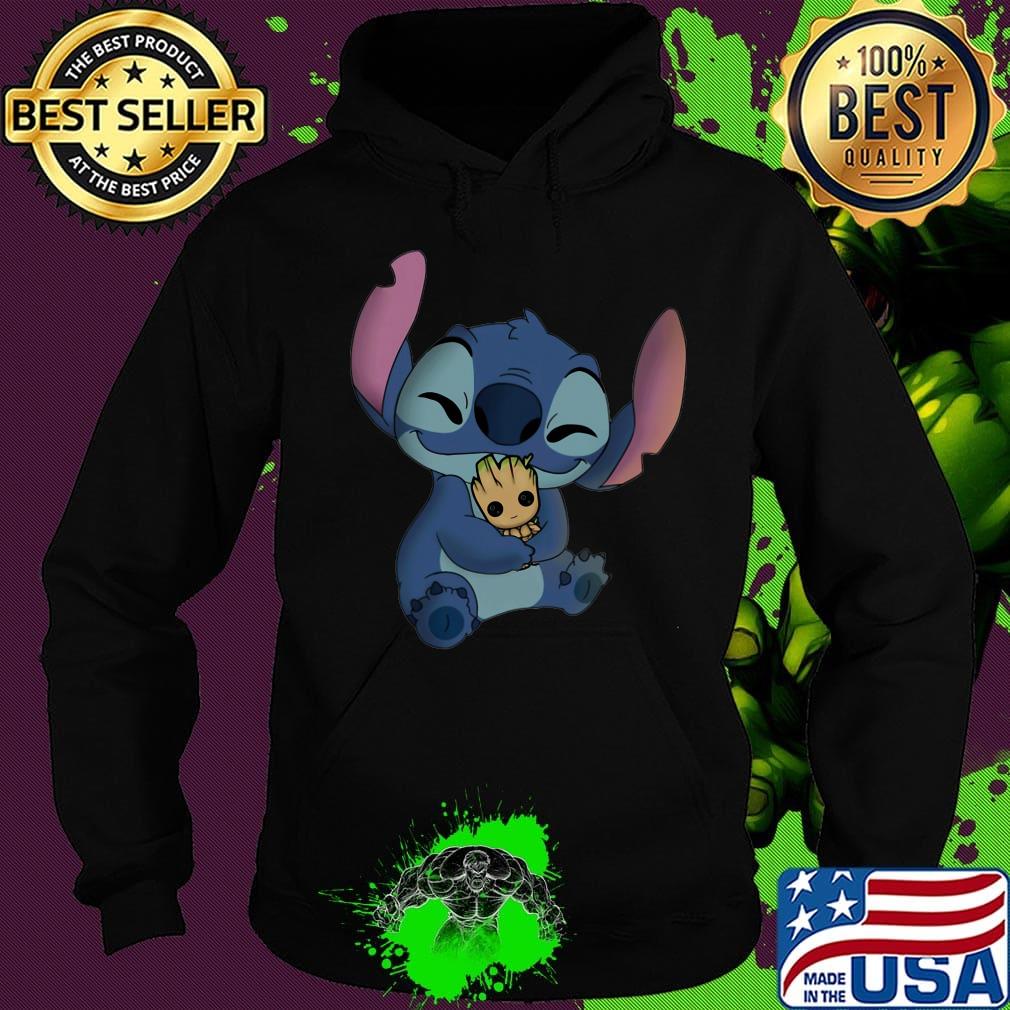 Disney stitch hug baby groot s Hoodie Disney stitch hug baby groot s Hoodie