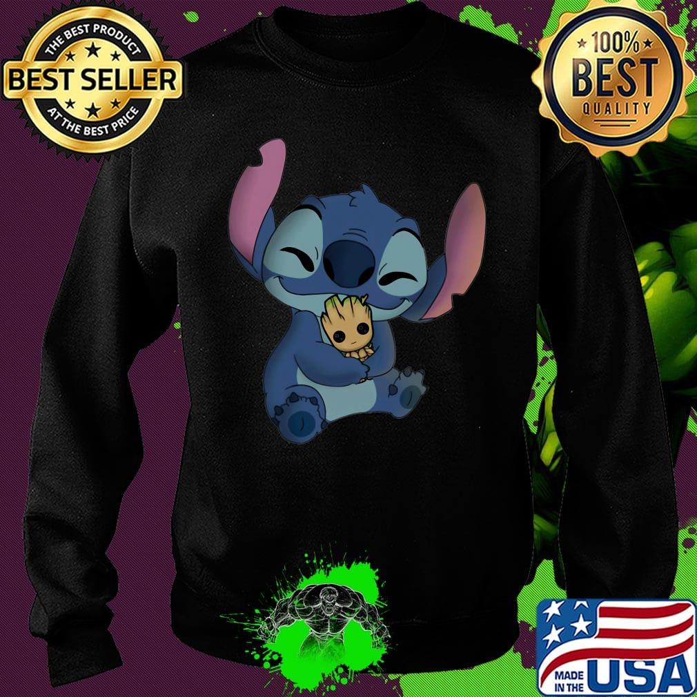 Disney stitch hug baby groot s Sweater Disney stitch hug baby groot s Sweater