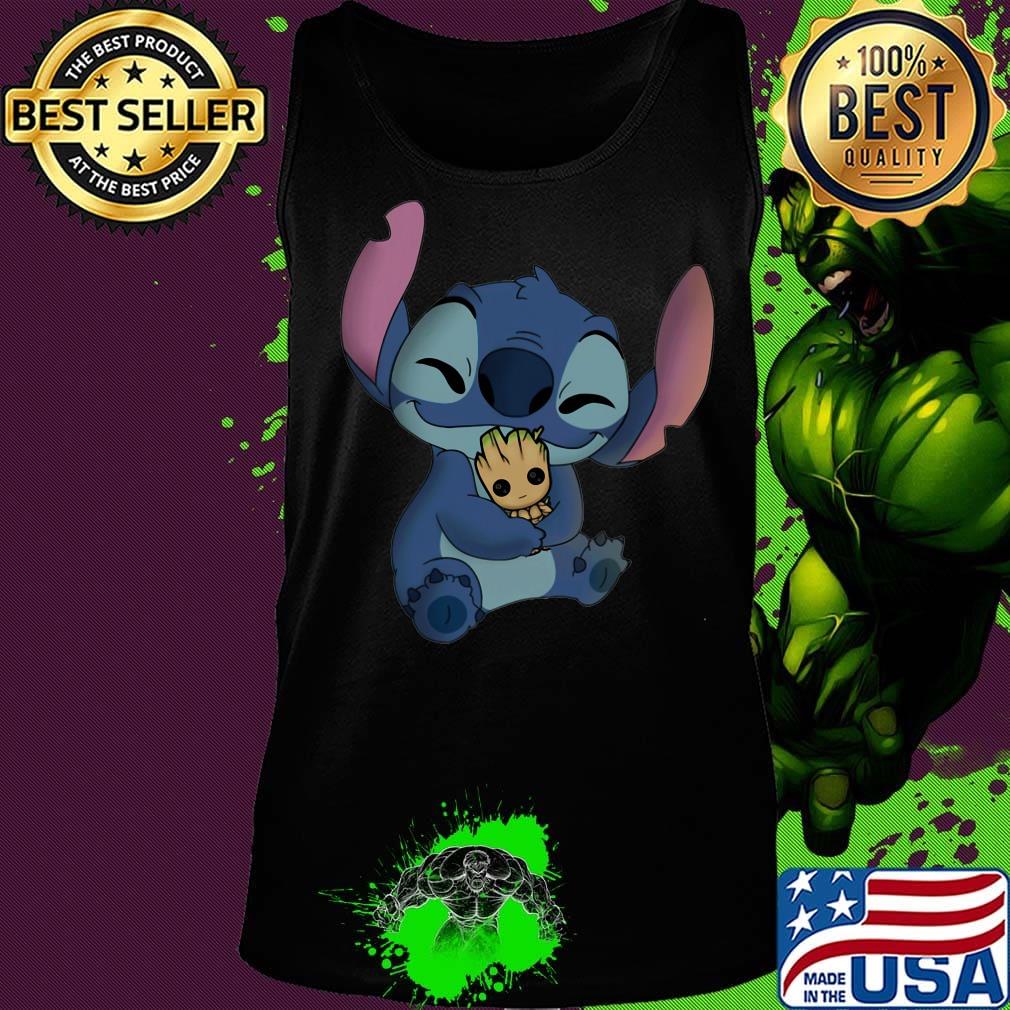 Disney stitch hug baby groot s Tank top Disney stitch hug baby groot s Tank top