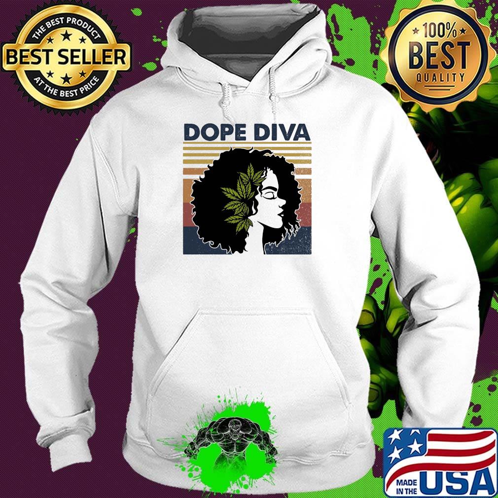 Dope Diva Black Girl Vintage Retro Shirt Hoodie Dope Diva Black Girl Vintage Retro Shirt Hoodie