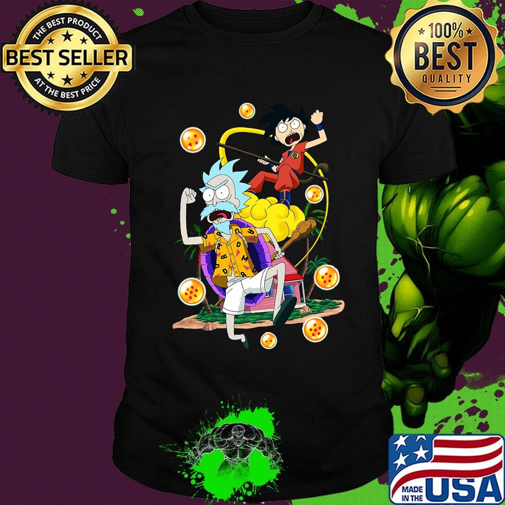 Dragon ball 7 rick and morty shirt