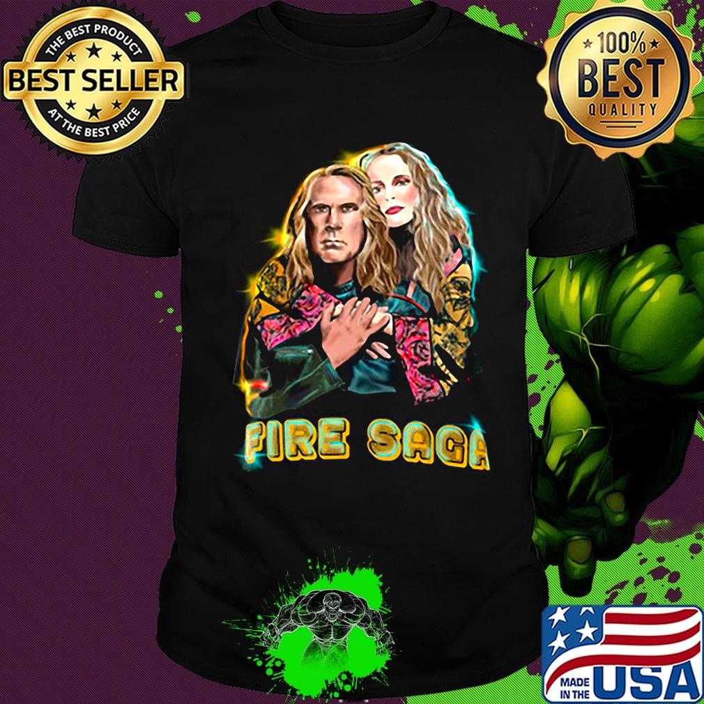 Eurovision iceland fire saga lars and sigrit ferrell shirt