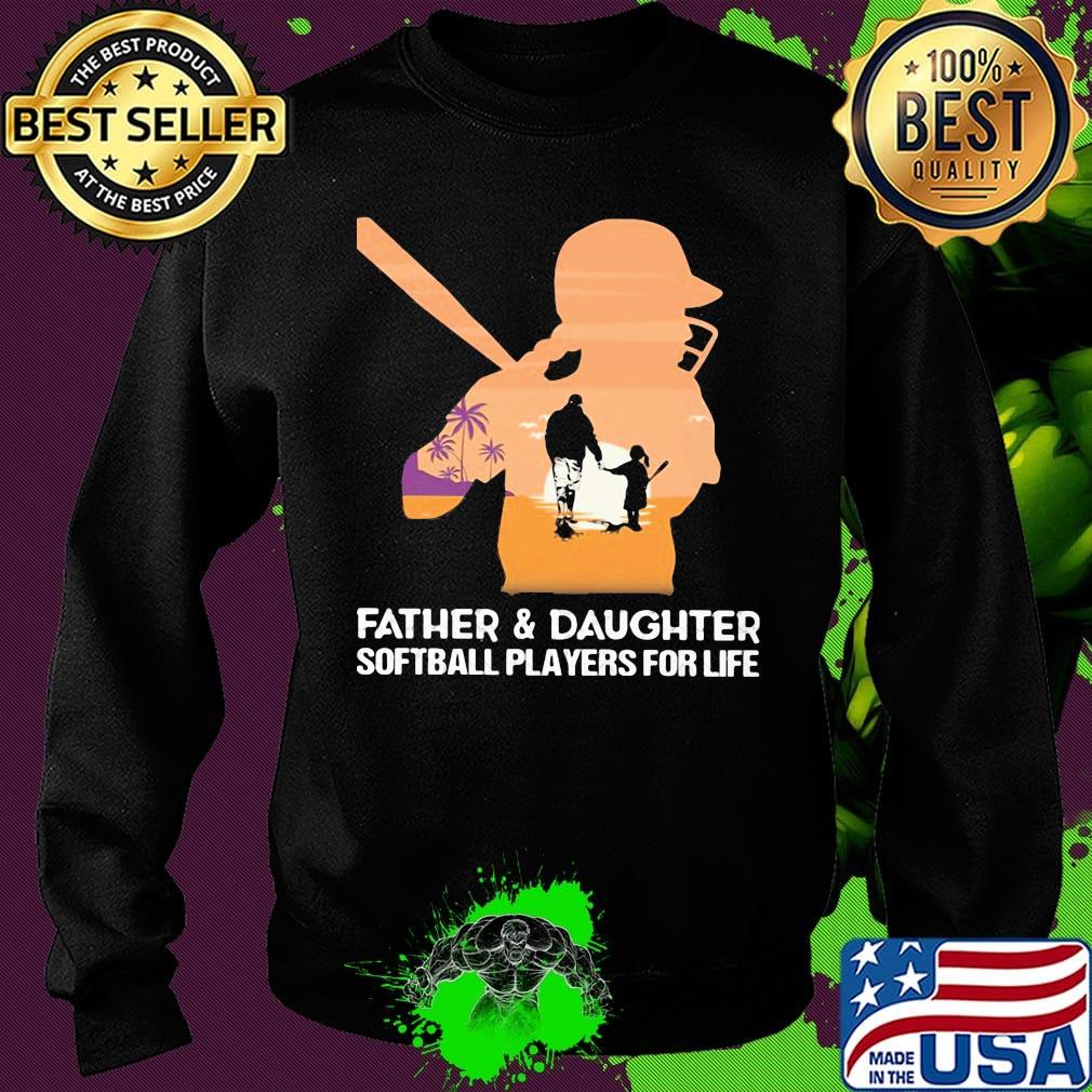 Father and daughter softball players for life s Sweater Father and daughter softball players for life s Sweater