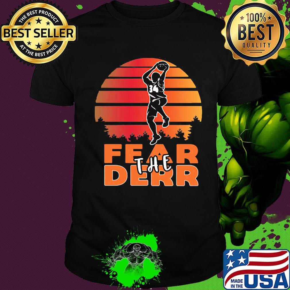 Fear the deer basketball vintage retro shirt