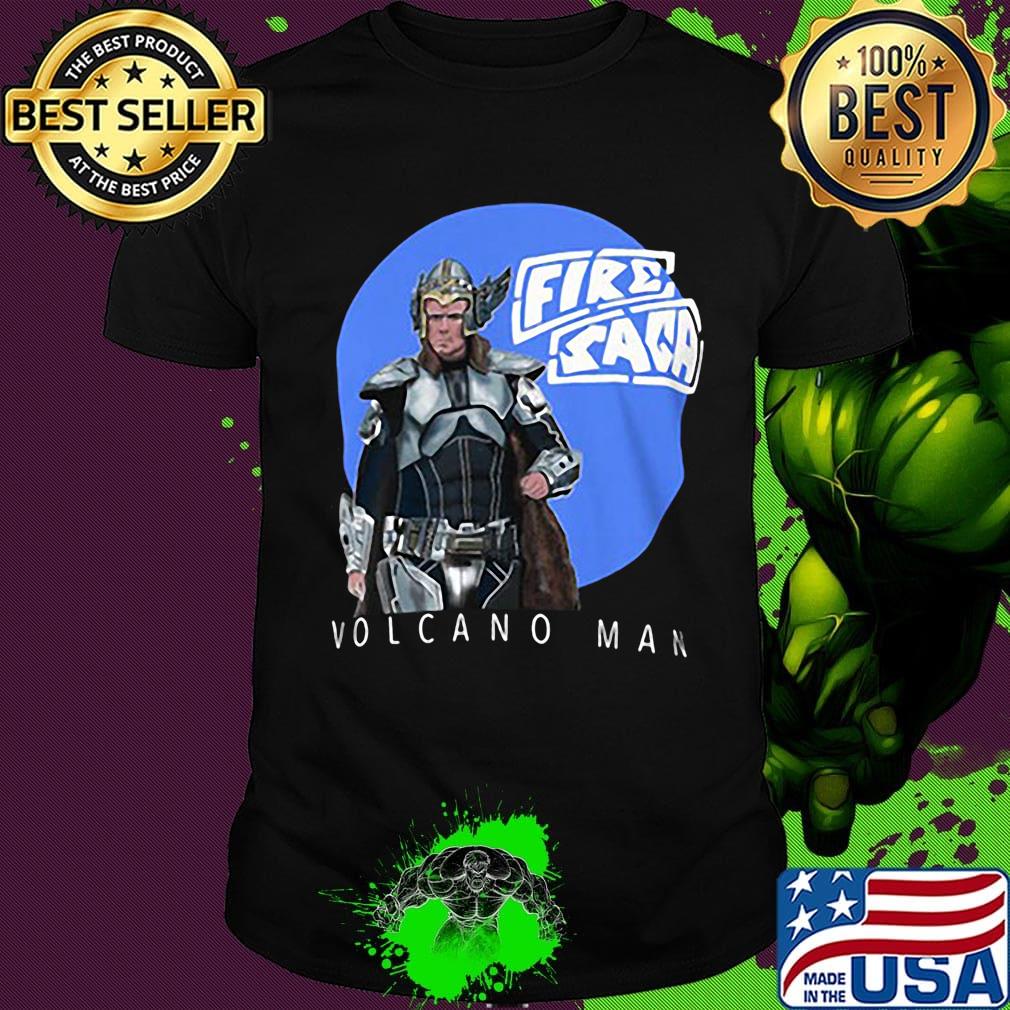 Fire saga volcano man ferrell and mcadams shirt
