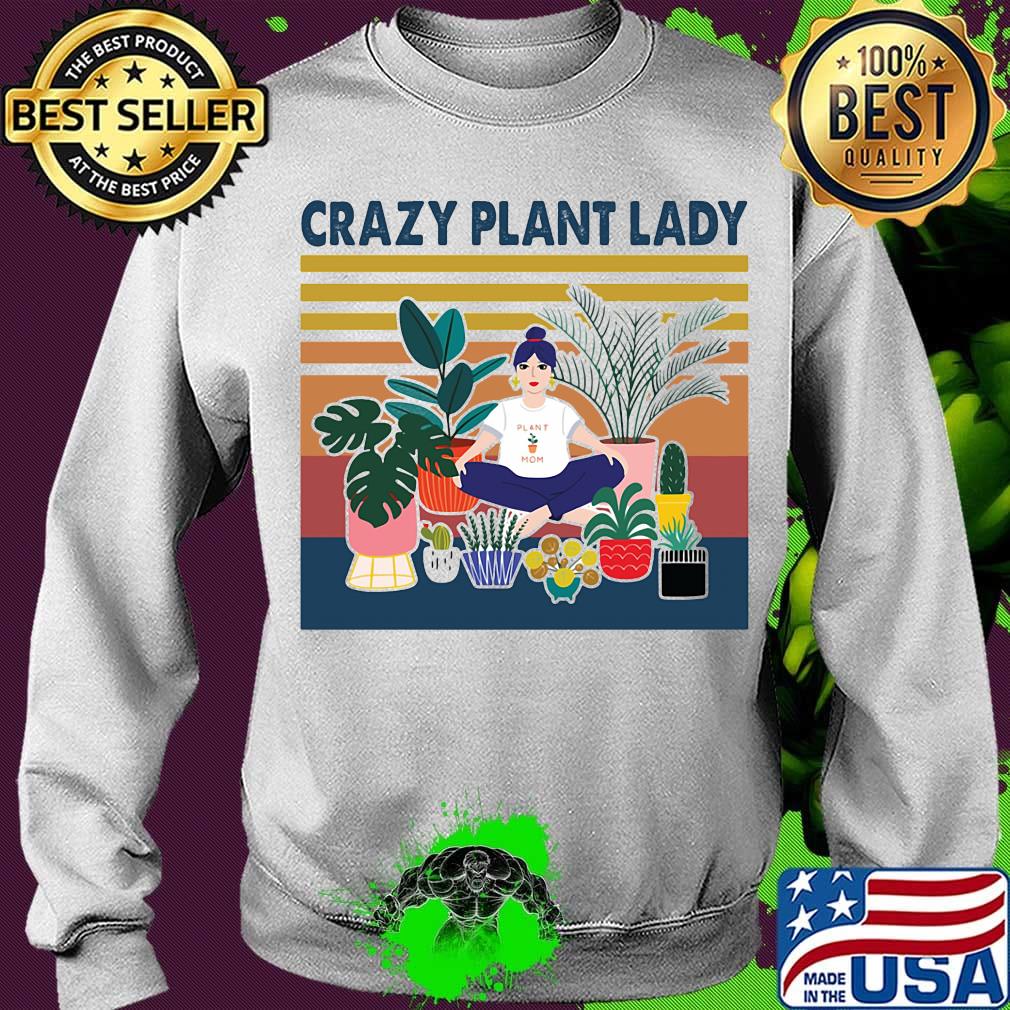 Garden crazy plant lady vintage retro s Sweater Garden crazy plant lady vintage retro s Sweater
