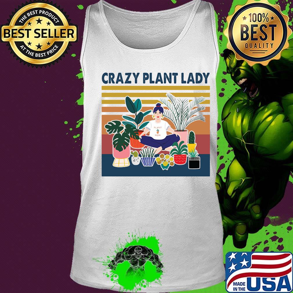 Garden crazy plant lady vintage retro s Tank top Garden crazy plant lady vintage retro s Tank top