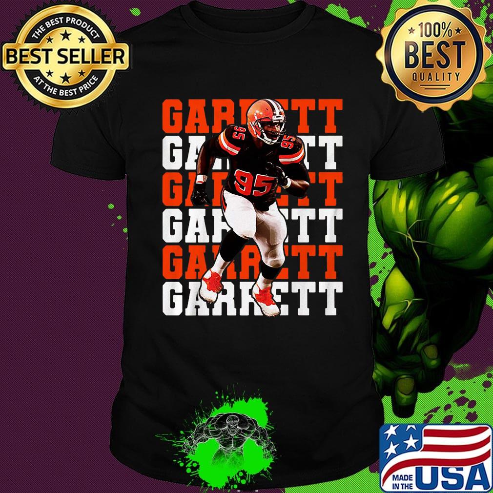 Garrett 95 cleveland browns team football shirt