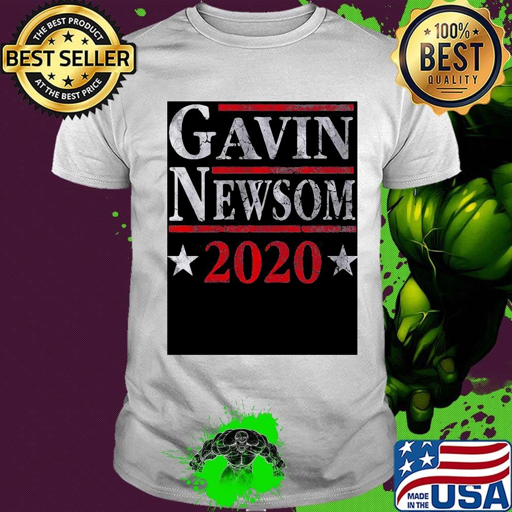 Gavin newsom 2020 classic shirt