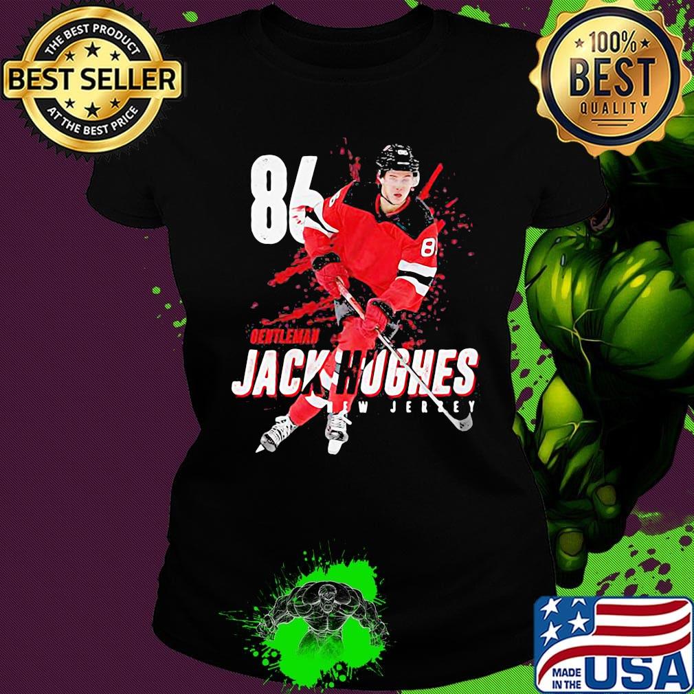 Gentleman jack hughes new jersey 86 s Ladies tee Gentleman jack hughes new jersey 86 s Ladies tee