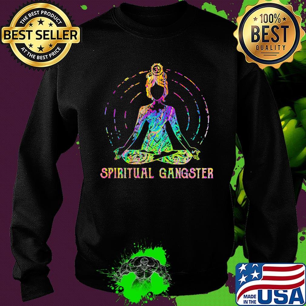 Girl yoga spiritual gangster s Sweater Girl yoga spiritual gangster s Sweater