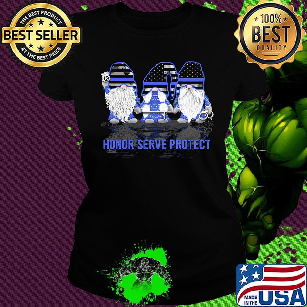 Gnomes honor serve protect american flag independence day s Ladies tee Gnomes honor serve protect american flag independence day s Ladies tee