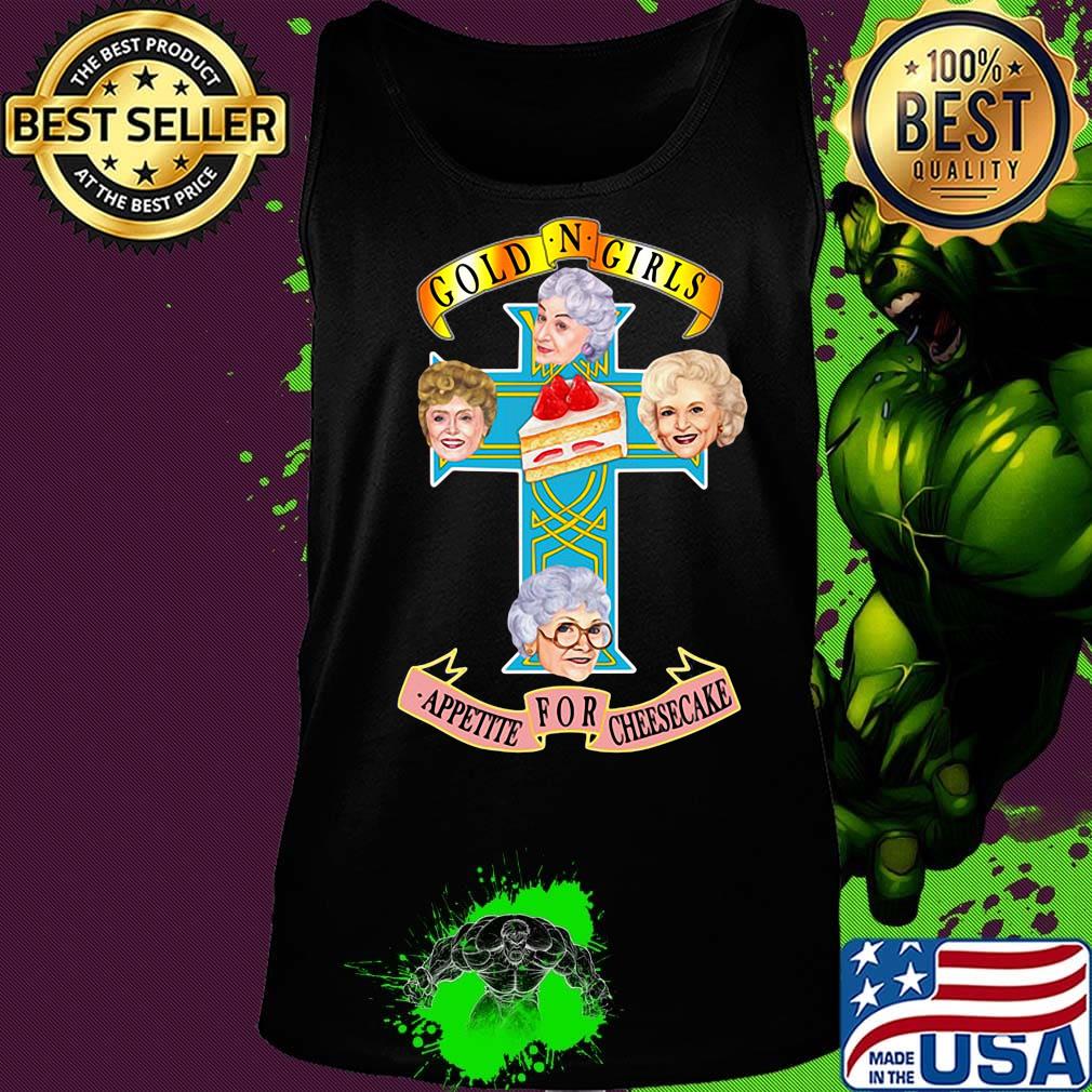 Golden girls appetite for cheesecake cake cross s Tank top Golden girls appetite for cheesecake cake cross s Tank top