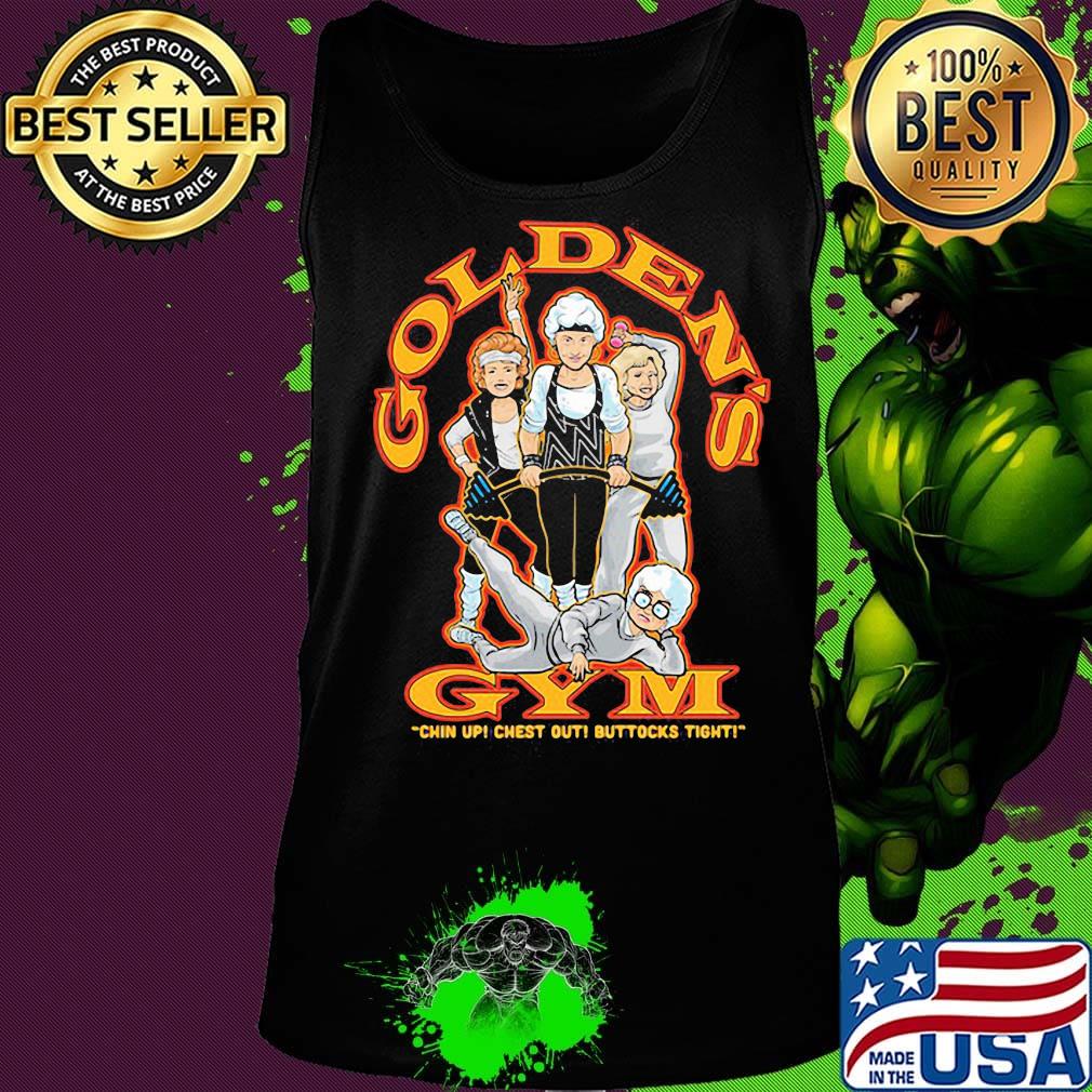 Golden girls gym chin up chest out buttocks tight s Tank top Golden girls gym chin up chest out buttocks tight s Tank top