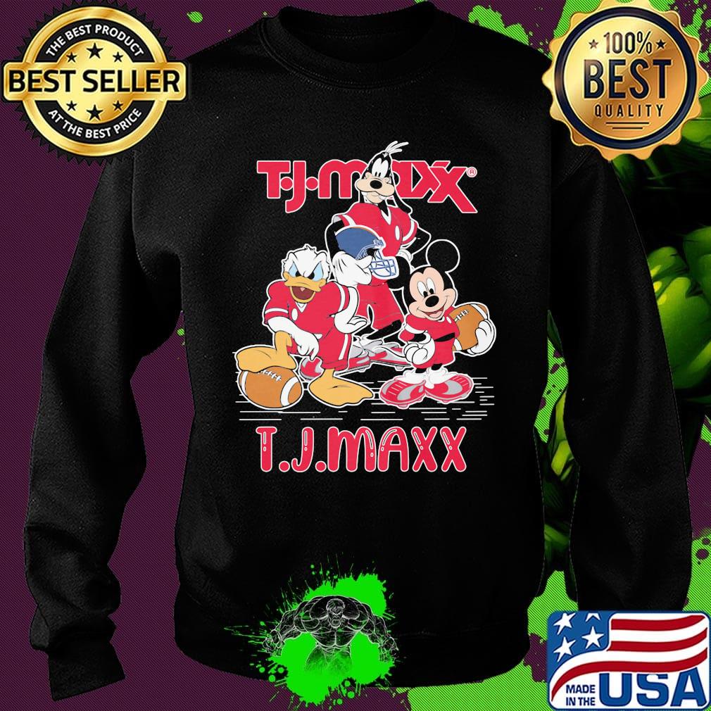 Goofy donald duck and mickey mouse football player tj maxx s Sweater Goofy donald duck and mickey mouse football player tj maxx s Sweater