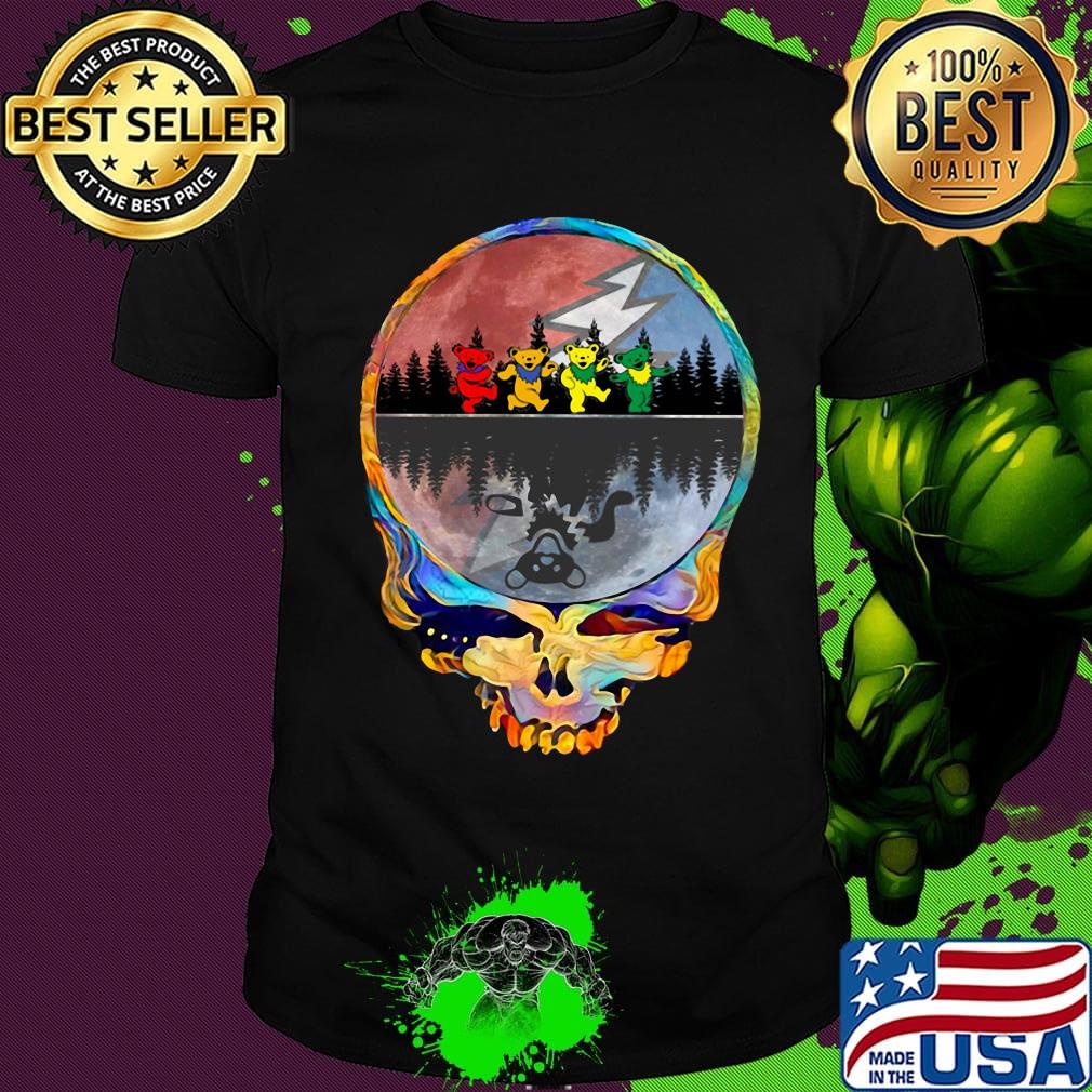 Grateful dead band bears colors shirt