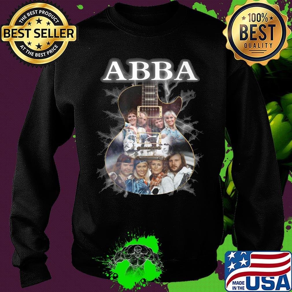 Guitar abba band members s Sweater Guitar abba band members s Sweater