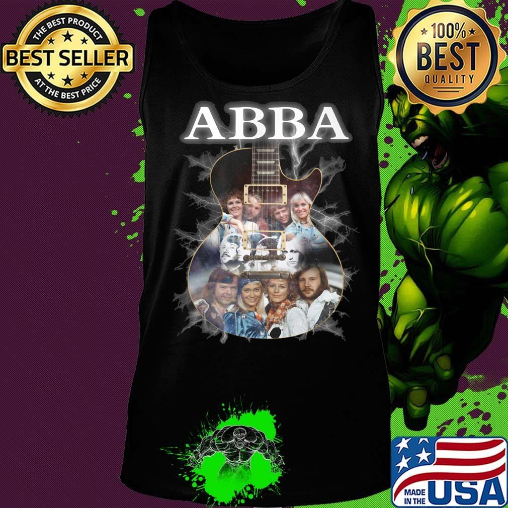 Guitar abba band members s Tank top Guitar abba band members s Tank top