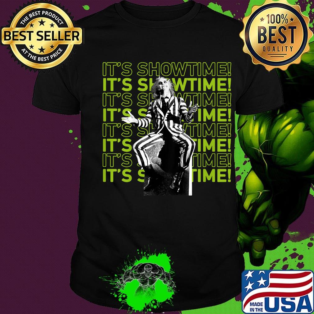 Halloween beetlejuice michael keaton its showtime shirt