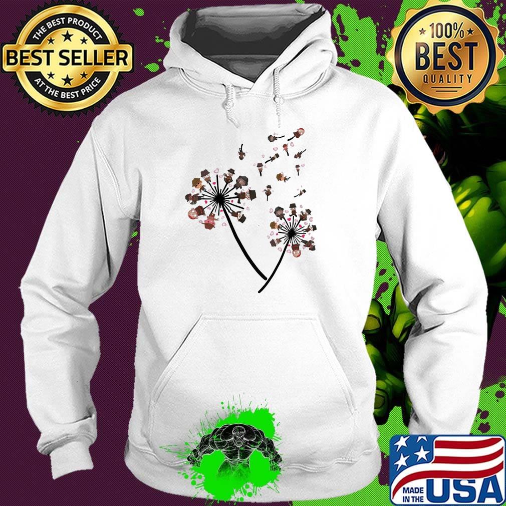 Halloween dandelion flower horror characters as babies s Hoodie Halloween dandelion flower horror characters as babies s Hoodie