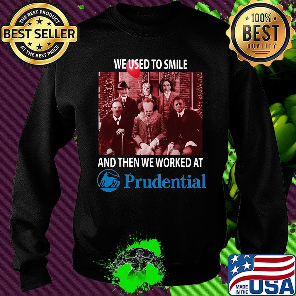 Halloween horror characters we used to smile and then we worked at prudential s Sweater Halloween horror characters we used to smile and then we worked at prudential s Sweater