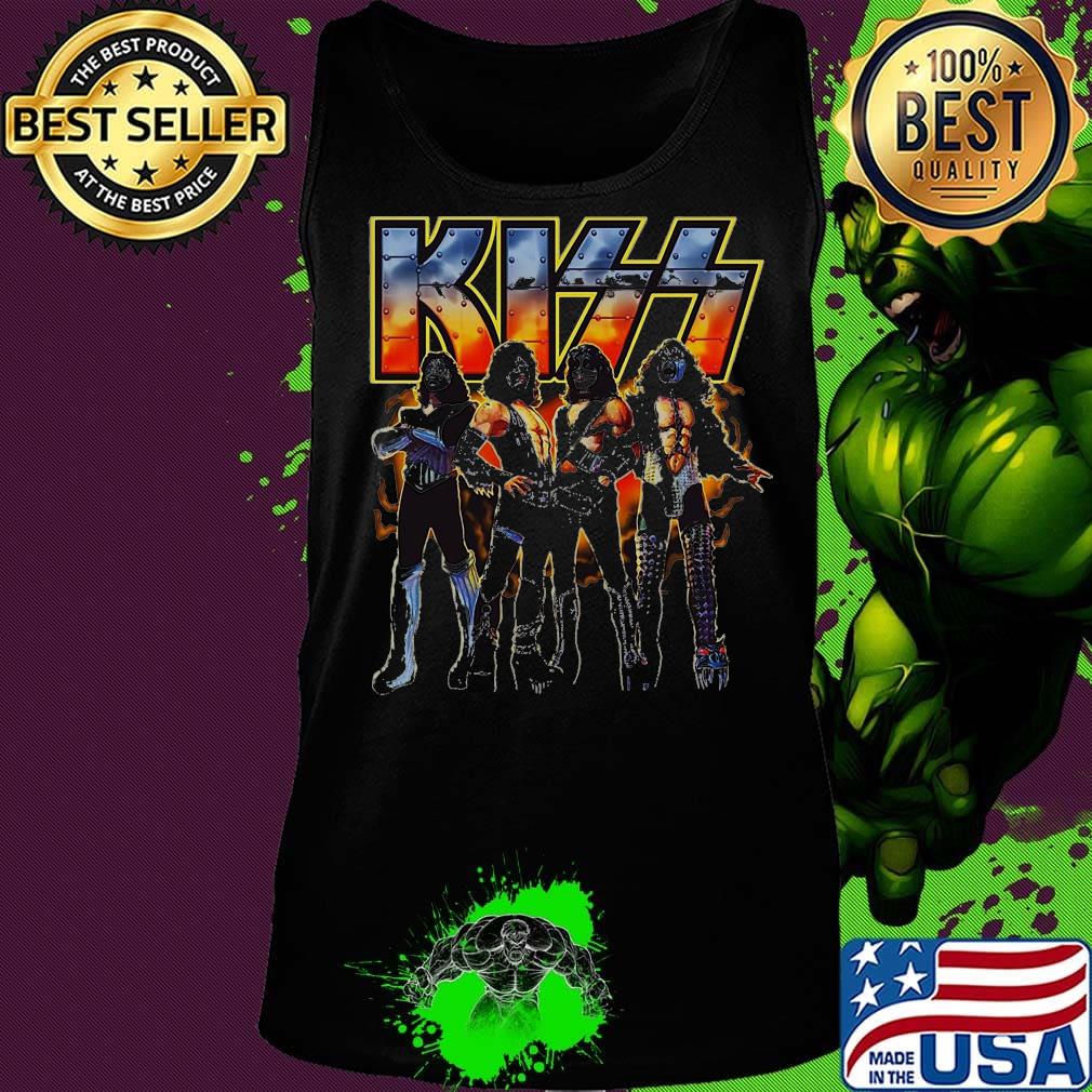 Halloween kiss band fire s Tank top Halloween kiss band fire s Tank top