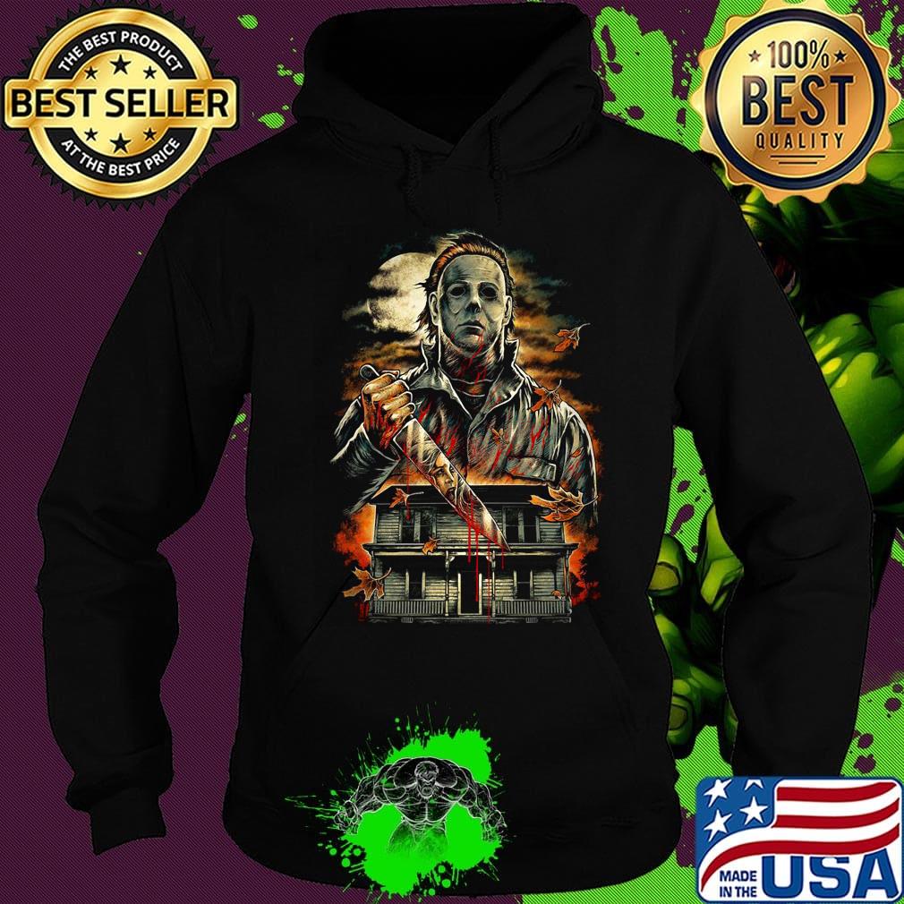Halloween michael myers holding knife s Hoodie Halloween michael myers holding knife s Hoodie