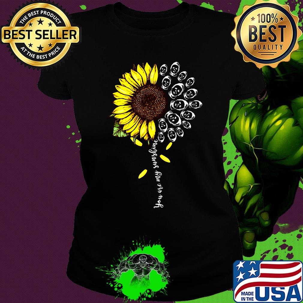 Halloween michael myers sunflower you are my sunshine s Ladies tee Halloween michael myers sunflower you are my sunshine s Ladies tee