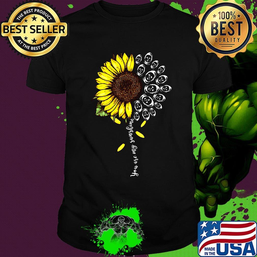 Halloween michael myers sunflower you are my sunshine shirt